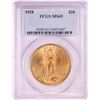 Image 1 : 1928 $20 St. Gaudens Double Eagle Gold Coin PCGS MS65