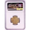 Image 2 : AH451-492 Ghaznavid Dinar A-1637 Ibrahim Gold Coin NGC Genuine