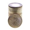 Image 1 : Roll of (20) Brilliant Uncirculated Mixed Date $1 American Silver Eagle Coins