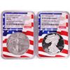 Image 1 : Lot of 2019-W $1 Burnished/Proof American Silver Eagle Coins NGC MS70/PF70 Ultra Cameo