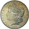 Image 5 : 1881-S $1 Morgan Silver Dollar Coin NGC MS62 Amazing Toning