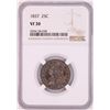 Image 1 : 1837 Capped Bust Quarter Coin NGC VF30