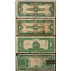 Image 2 : Lot of (4) Large Size Silver Certificate and Federal Reserve Notes