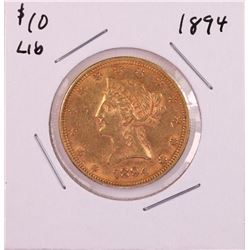 1894 $10 Liberty Head Eagle Gold Coin