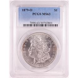 1879-O $1 Morgan Silver Dollar Coin PCGS MS63