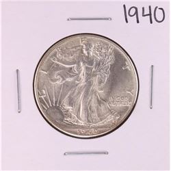1940 Walking Liberty Half Dollar Coin