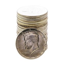 Roll of (20) 1964-D Kennedy Half Dollar Coins