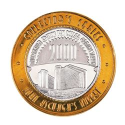 .999 Silver John Ascuagas Nugget Sparks, NV $10 Casino Gaming Token Limited Edition