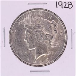 1928 $1 Peace Silver Dollar Coin