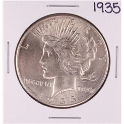 1935 $1 Peace Silver Dollar Coin