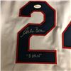 Image 2 : CORBIN BERNSEN MAJOR LEAGUE "DORN" SIGNED WHITE PRO STYLE JERSEY (JSA COA)