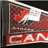 Image 2 : AUTOGRAPHED HOCKEY COLLECTIBLES LOT (PENNANT, MINI GOALIE STICK)