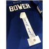 Image 2 : JOHNNY BOWER SIGNED MAPLE LEAFS JERSEY (ORIGINAL SIX HOLOGRAM)