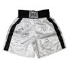 Image 1 : 7 FORMER BOXING HEAVYWEIGHT CHAMPIONS MULTI SIGNED EVERLAST WHITE BOXING TRUNKS (SCHWARTZ COA)