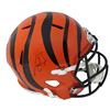 Image 1 : JOE BURROW SIGNED CINCINNATI BENGALS RIDDELL FULL SIZE SPEED REPLICA HELMET (FANATICS)