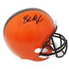 Image 1 : BAKER MAYFIELD SIGNED CLEVELAND BROWNS RIDDELL FULL SIZE SPEED REPLICA HELMET