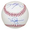 Image 1 : MARK MCGWIRE & SAMMY SOSA DUAL SIGNED RAWLINGS OFFICIAL MLB BASEBALL (BECKETT)