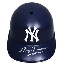 BOBBY RICHARDSON SIGNED NEW YORK YANKEES REPLICA BATTING HELMET W/60 WS MVP