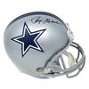 Image 1 : ROGER STAUBACH SIGNED DALLAS COWBOYS RIDDELL FULL SIZE REPLICA HELMET