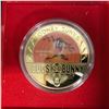 Image 2 : BUGS BUNNY CARTOON GOLD COMMEMORATIVE COIN