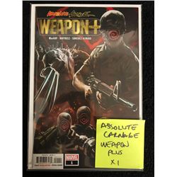 ABSOLUTE CARNAGE WEAPON PLUS #1 (MARVEL COMICS)