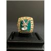 Image 1 : PHILADELPHIA EAGLES N.F.L 1980 "JOHNSON" CHAMPIONSHIP REPLICA RING
