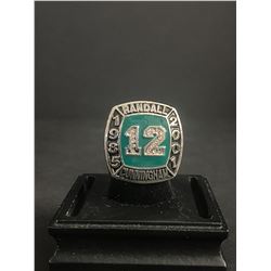 RANDALL CUNNINGHAM #12 HALL OF FAME 1985-2001  THE ULTIMATE WEAPON  CHAMPIONSHIP REPLICA RING