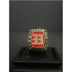 JOASON VARITEK #33 HALL OF FAME 1997-2011  TEK  CHAMPIONSHIP REPLICA RING