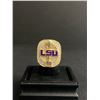 Image 1 : LSU TIGERS CHAMPIONS 2019 "BURROW" NATIONAL CHAMPIONSHIP REPLICA RING