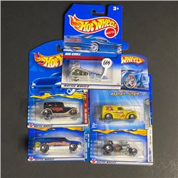 HOT WHEELS 5 CAR LOT ASSORTED STILL SEALED IN PACKAGES