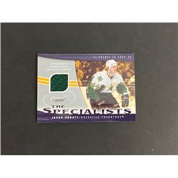 2006 U.D NHL POWER PLAY THE SPECIALIST JASON ARNOTT N.H.L JERSEY CARD