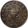 Image 2 : 1788 1C Massachusetts Cent, Period AU53 PCGS. Ryder 11