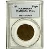 Image 2 : 1787 1C Fugio Cent, STATES UNITED, Cinquefoils MS62 Br