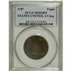 Image 3 : 1787 1C Fugio Cent, STATES UNITED, Cinquefoils MS62 Br