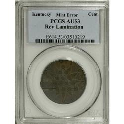 (1792-94) TOKEN Kentucky Token, Plain Edge--Reverse La