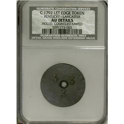 (1792-94) TOKEN Kentucky Token, Engrailed Edge--Counte