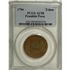 1794 TOKEN Franklin Press Token AU58 PCGS. Breen-1165.