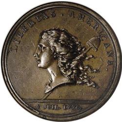 1781 Libertas Americana Medal MS63 Uncertified. Betts-6