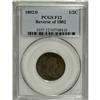 Image 3 : 1802/0 1/2 C Reverse of 1802 Fine 12 PCGS. C-2, B-2, R