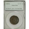 Image 3 : 1804 1/2 C Plain 4, No Stems MS63 Brown PCGS. C-13, B-