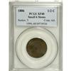 Image 2 : 1806 1/2 C Small 6, Stems XF40 PCGS. C-2, B-1, R.4. Di