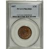 Image 3 : 1857 1/2 C PR63 Red and Brown PCGS. B-2, R.4. The cent