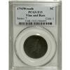 Image 3 : 1793 1C Wreath Cent--Vine and Bars--Fine 15 PCGS. S-8,