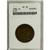Image 1 : 1794 1C Head of 1794 VF20 ANACS. S-57, B-55, R.1. A ch