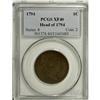 Image 1 : 1794 1C Head of 1794 XF40 PCGS. S-63, B-37, High R.4.