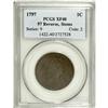 Image 1 : 1797 1C Reverse of 1797, Stems XF40 PCGS. S-126, B-16,