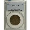 Image 1 : 1811 1C VF35 PCGS. S-287, B-1, R.2. This medium-brown