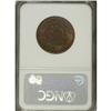 Image 2 : 1855 1C Upright 5s MS65 Brown NGC. N-4, R.1. This glos