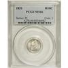 Image 3 : 1831 H10C MS66 PCGS. V-2, LM-3, R.4. Star 7 points to