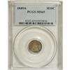 Image 3 : 1849/6 H10C MS65 PCGS. V-2. The upright of the point i